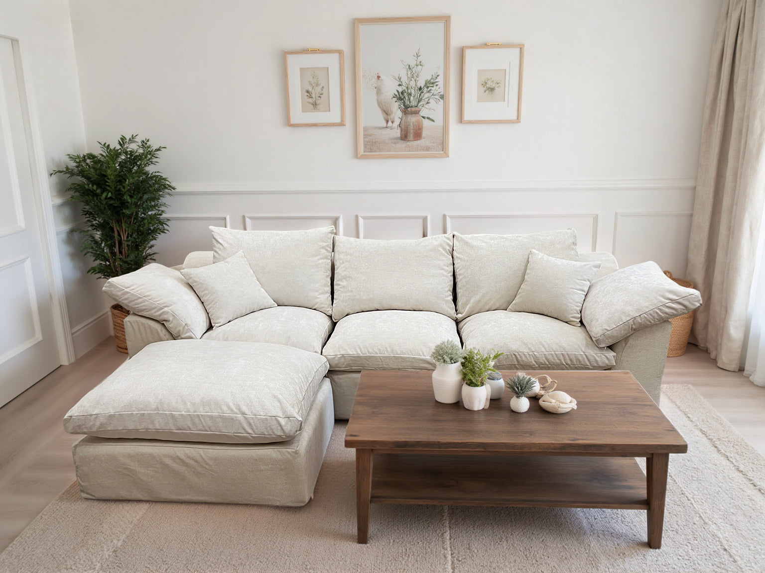 VELSCAPE Cloud Comfortable Sofa